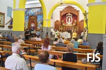  Telde rinde honores a la Virgen de Las Nieves con una solemne misa en Lomo Magullo/Francisco Javier Santana-TA.
